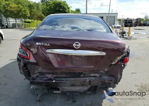 2014 Nissan Maxima S from USA, damaged, VIN 1N4AA5AP6EC906773